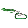 Alligator/ Crocodile Shape Bottle Opener with Key Chain & Carabiner